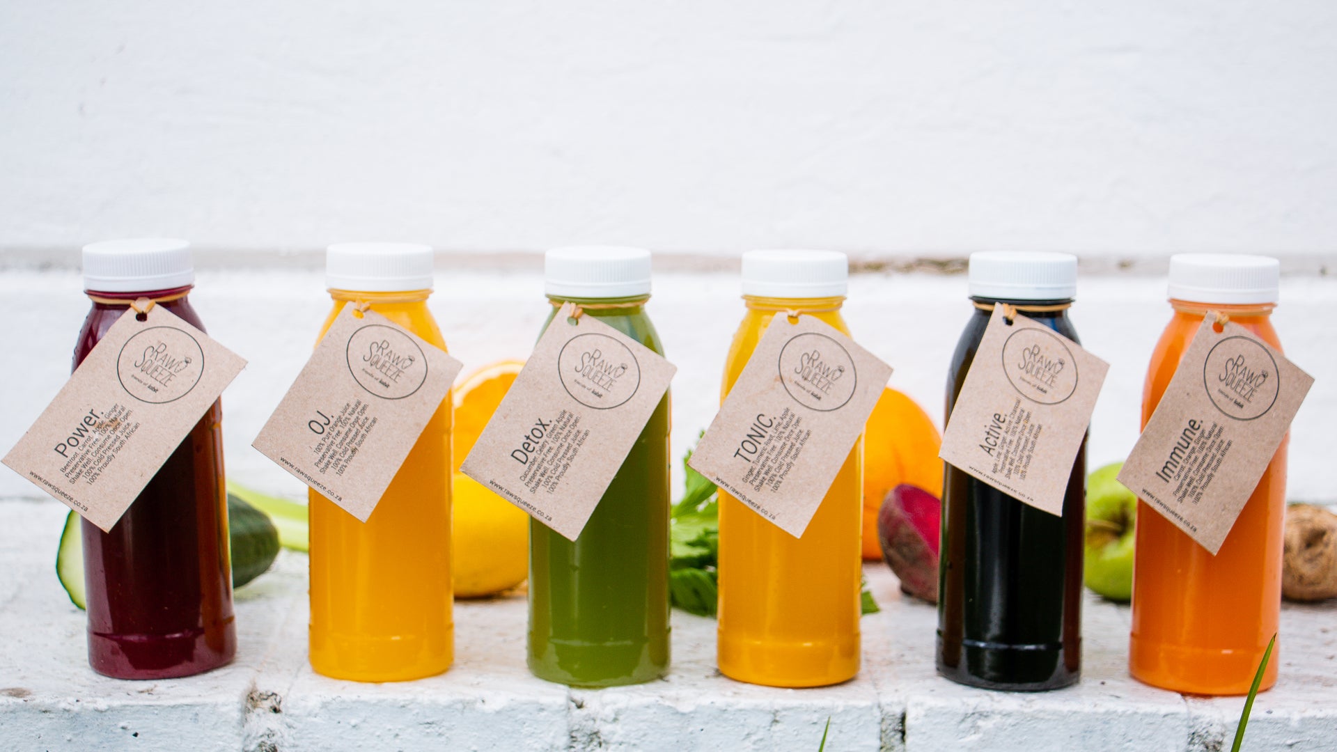 100% Cold Pressed Raw Juices