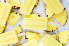 Pineapple Popsicles.