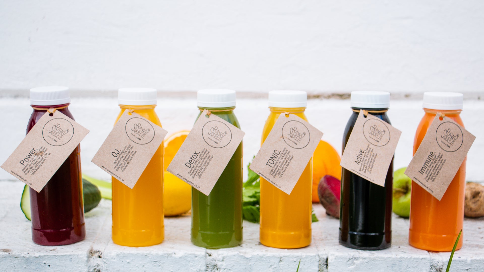 100% Cold Pressed Raw Juices