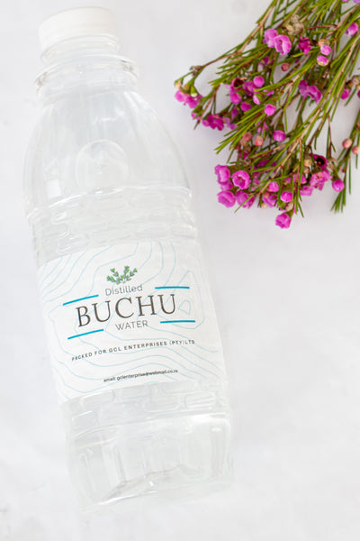 Distilled Buchu Water.